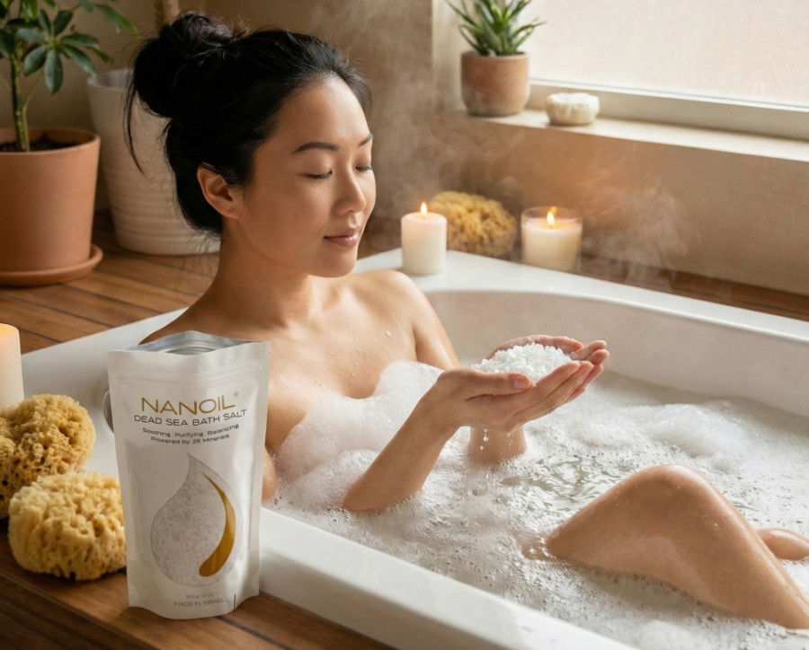 drogue sel de bain nanoil