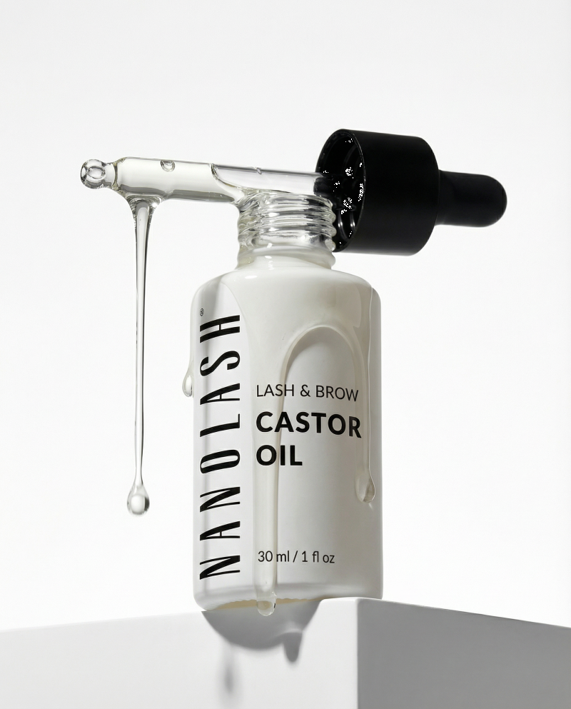 nanolash huile de ricin sourcils