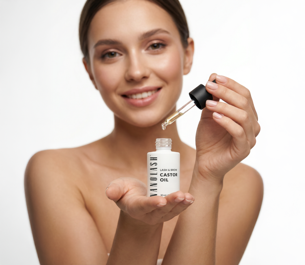 huile de ricin sourcils nanolash